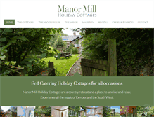 Tablet Screenshot of manormill.co.uk
